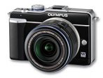 OLYMPUS PEN E-PL1 black + EZ-M1442L black Kit 