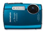 OLYMPUS µ TOUGH-3000 Turquoise Blue - 12.0 MP